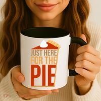 Just Here For The Pie Coffee Mug thumb 3
