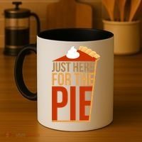 Just Here For The Pie Coffee Mug thumb 4