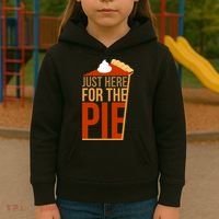 Just Here For The Pie Kids Hoodie thumb 3