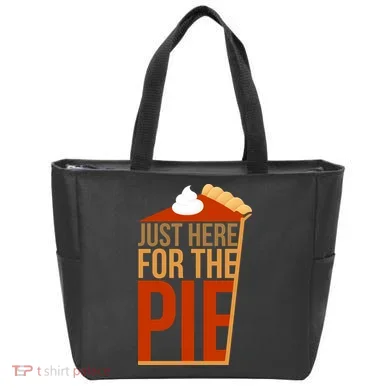 Just Here For The Pie Tote Bag