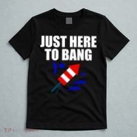 Just Here To Bang 4th Of  July T-Shirt thumb 5