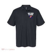 Just Here To Bang 4th Of  July Polo thumb 0