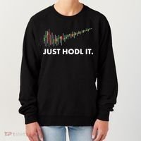 Just HODL It Moon Chart Crypto Currency Women's Sweatshirt thumb 0