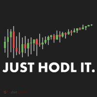 Just HODL It Moon Chart Crypto Currency Women's Sweatshirt thumb 2