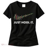 Just HODL It Moon Chart Crypto Currency Women's T-Shirt thumb 0