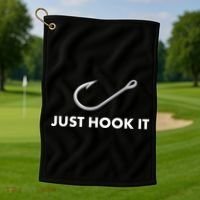 Just Hook It Golf Towel thumb 1