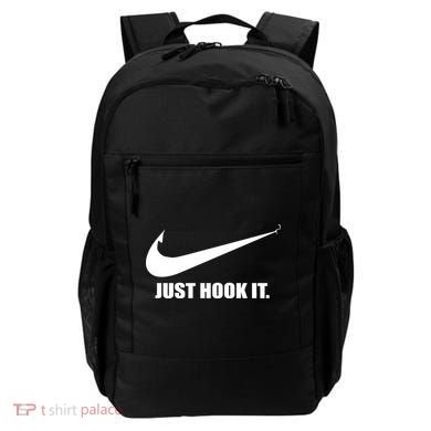 Just Hook It Funny Fishing Backpack
