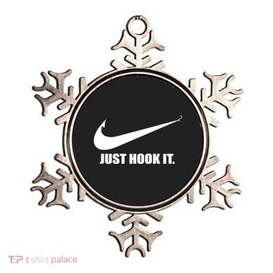 Just Hook It Funny Fishing Ornament