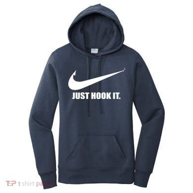 Just Hook It Funny Fishing Women's Hoodie