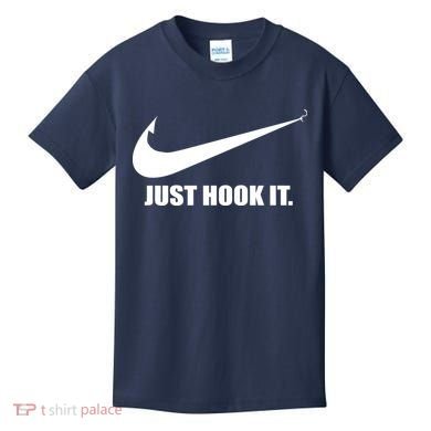 Just Hook It Funny Fishing Kids T-Shirt