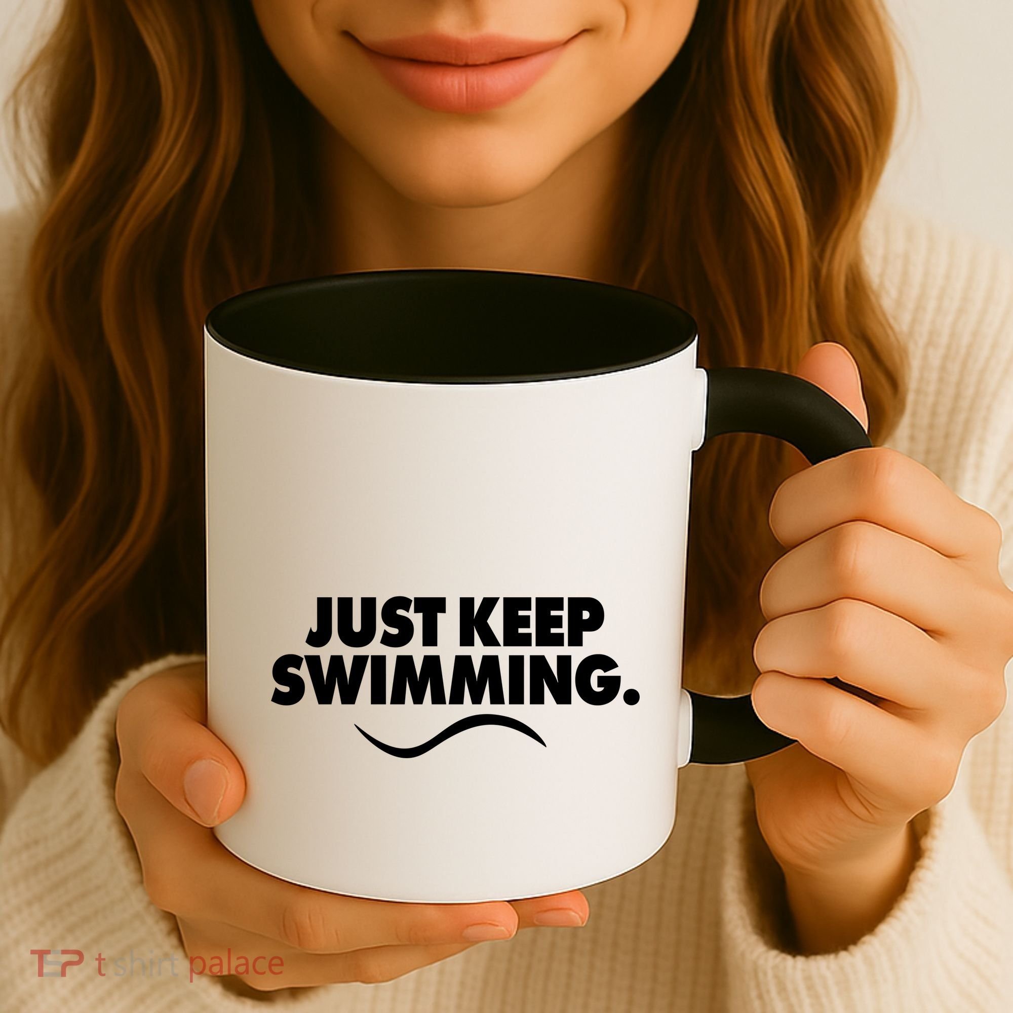 Just Keep Swimming Coffee Mug