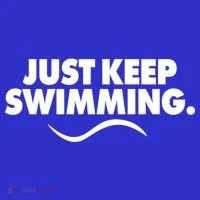 Just Keep Swimming Polo thumb 2
