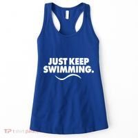 Just Keep Swimming Women's Tank Top thumb 0