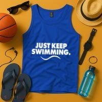 Just Keep Swimming Tank Top thumb 4