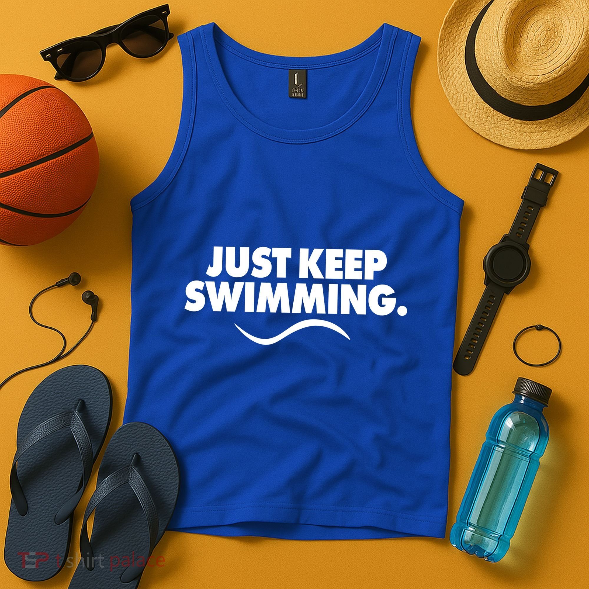 Just Keep Swimming Tank Top