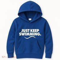 Just Keep Swimming Kids Hoodie thumb 0