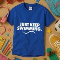 Just Keep Swimming Kids T-Shirt thumb 3