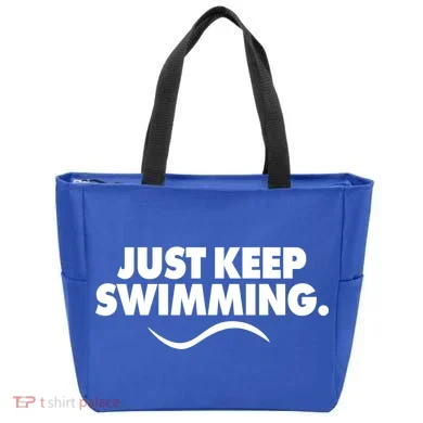 Just Keep Swimming Tote Bag