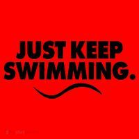 Just Keep Swimming Santa Hat thumb 1
