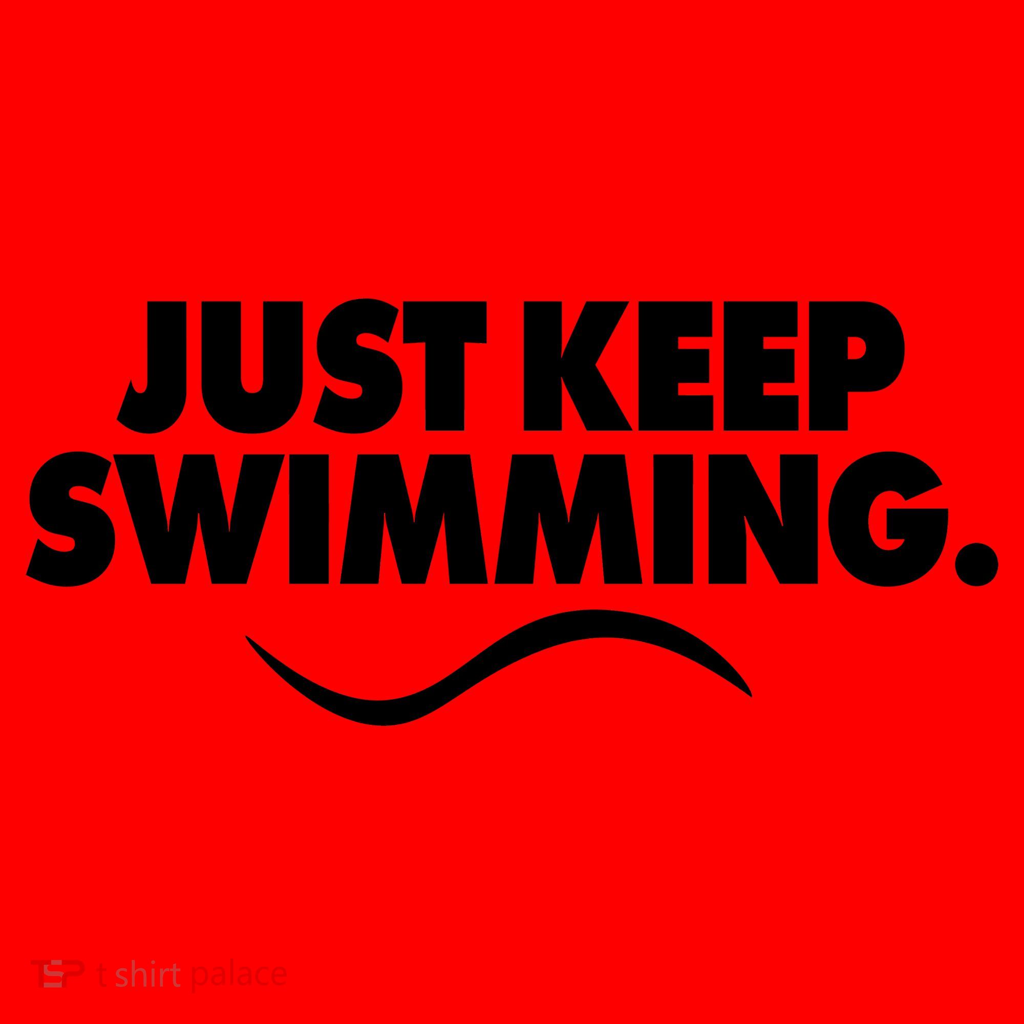 Just Keep Swimming Santa Hat
