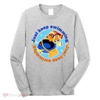 Just Keep Swimming Fish Long Sleeve Shirt thumb 0