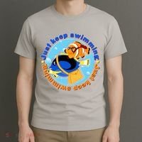 Just Keep Swimming Fish T-Shirt thumb 3