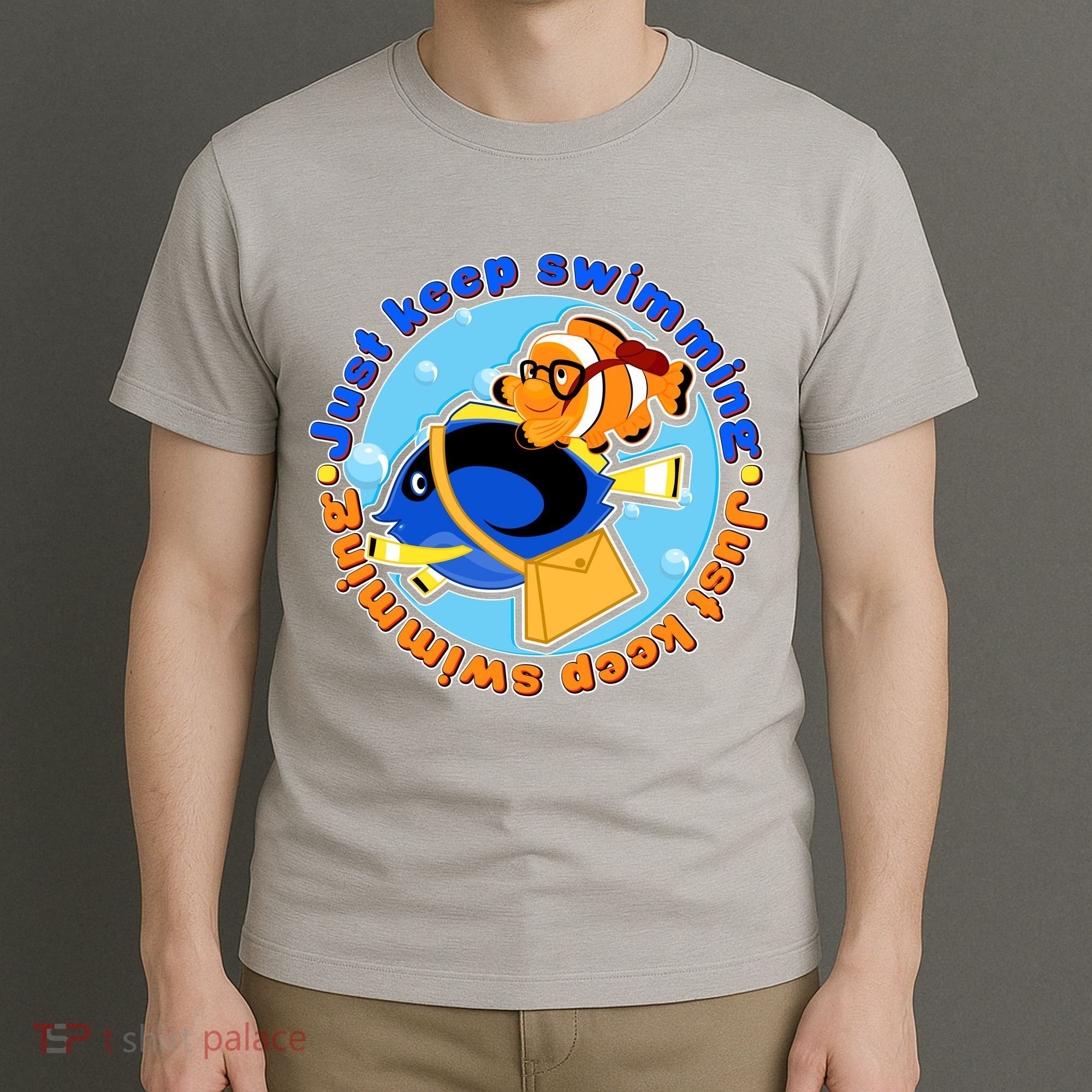 Just Keep Swimming Fish T-Shirt