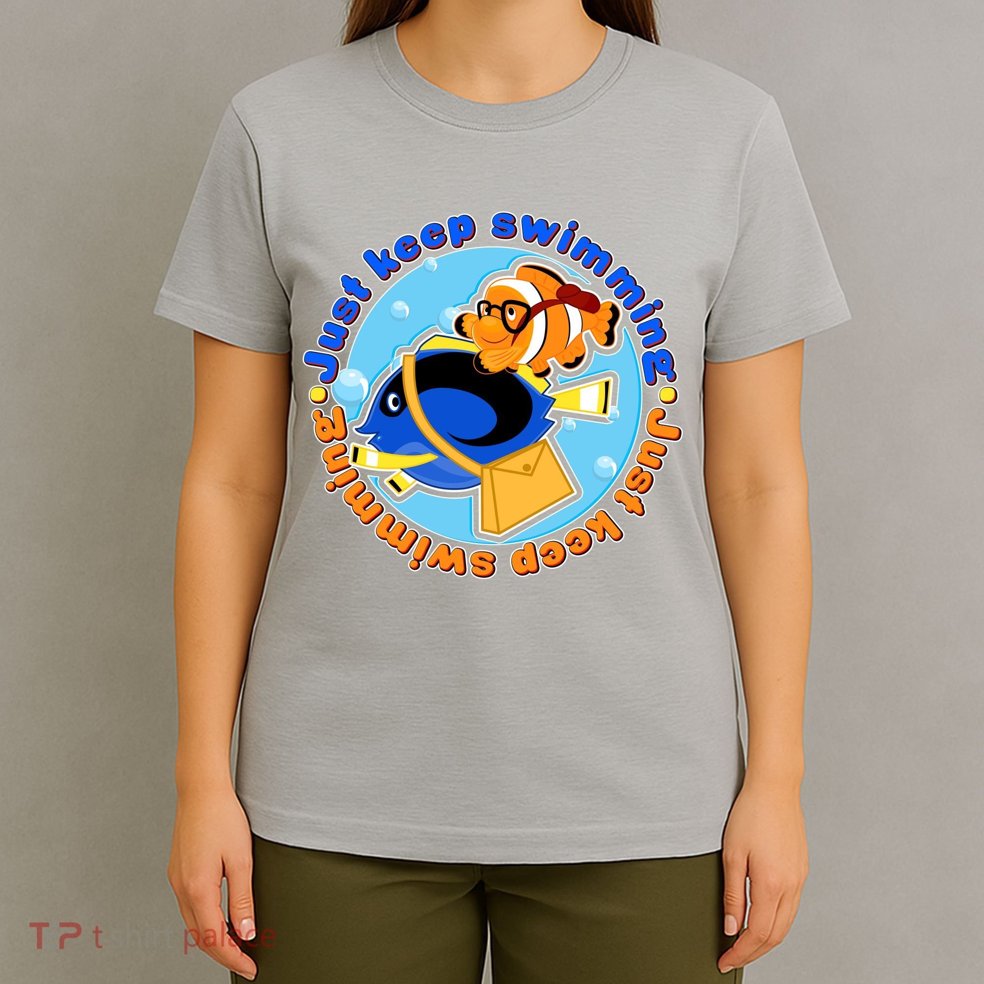 Just Keep Swimming Fish T-Shirt