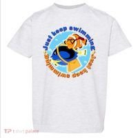 Just Keep Swimming Fish Toddler T-Shirt thumb 0