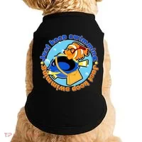 Just Keep Swimming Fish Doggie Tank thumb 0