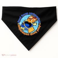 Just Keep Swimming Fish USA-Made Doggie Bandana thumb 0