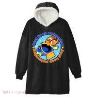 Just Keep Swimming Fish Hooded Wearable Blanket thumb 0