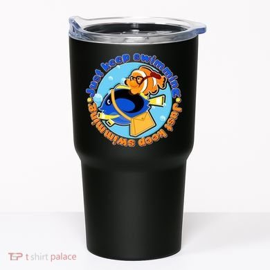 Just Keep Swimming Fish Tumbler