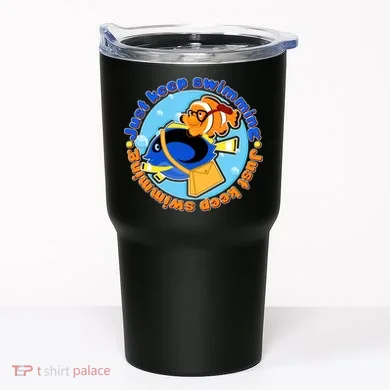 Just Keep Swimming Fish Tumbler
