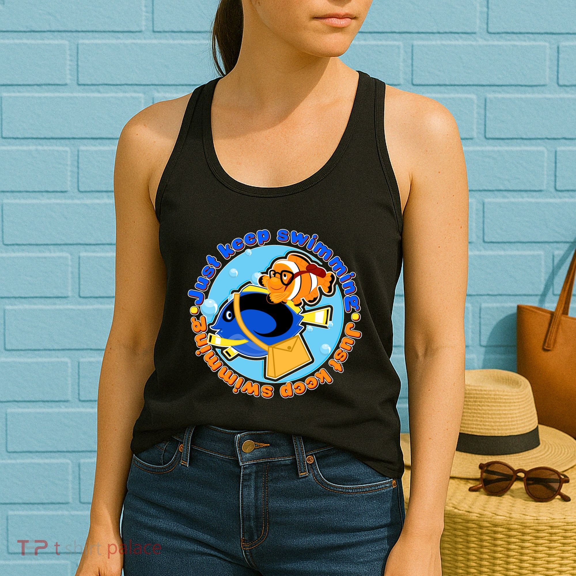 Just Keep Swimming Fish Women's Tank Top