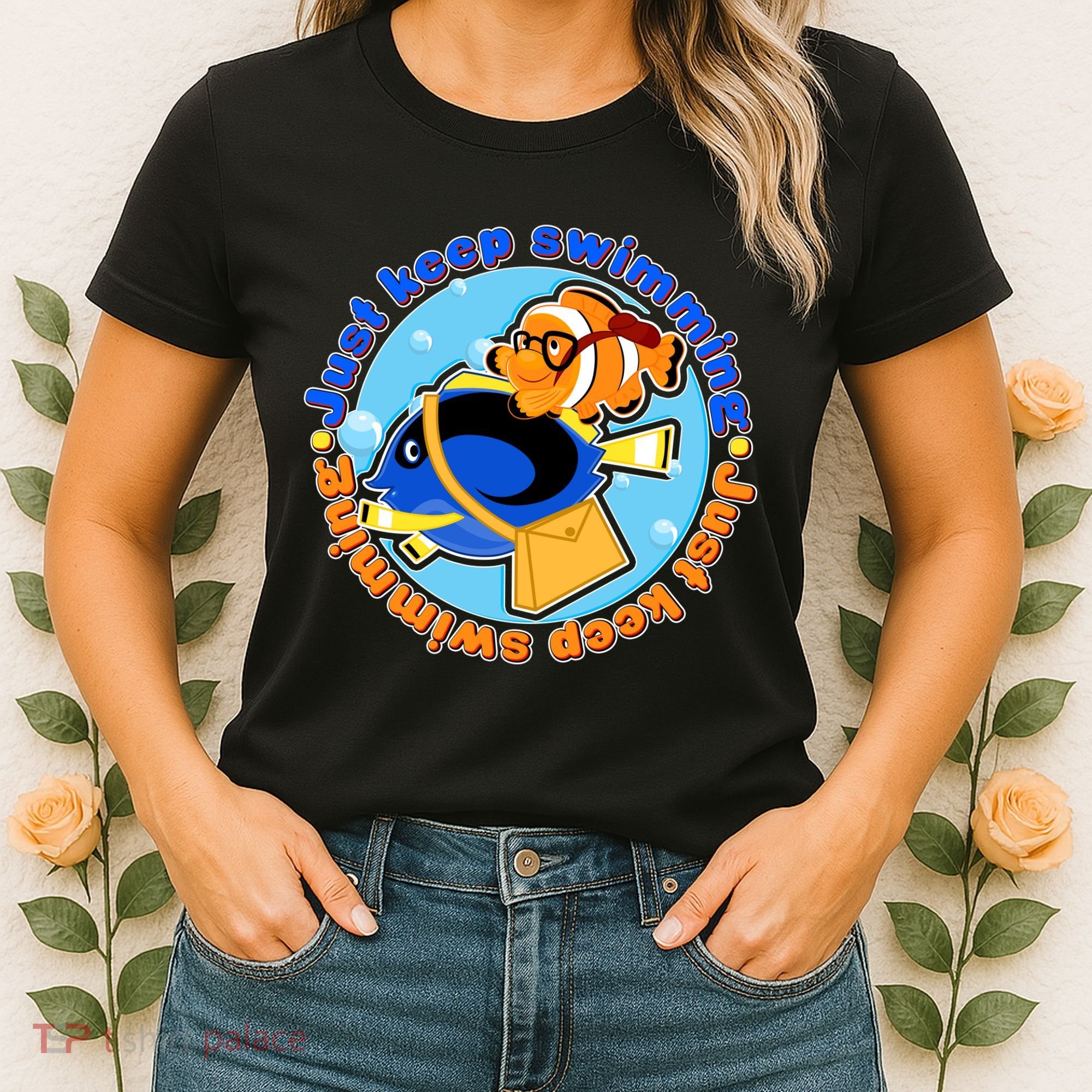 Just Keep Swimming Fish Women's T-Shirt