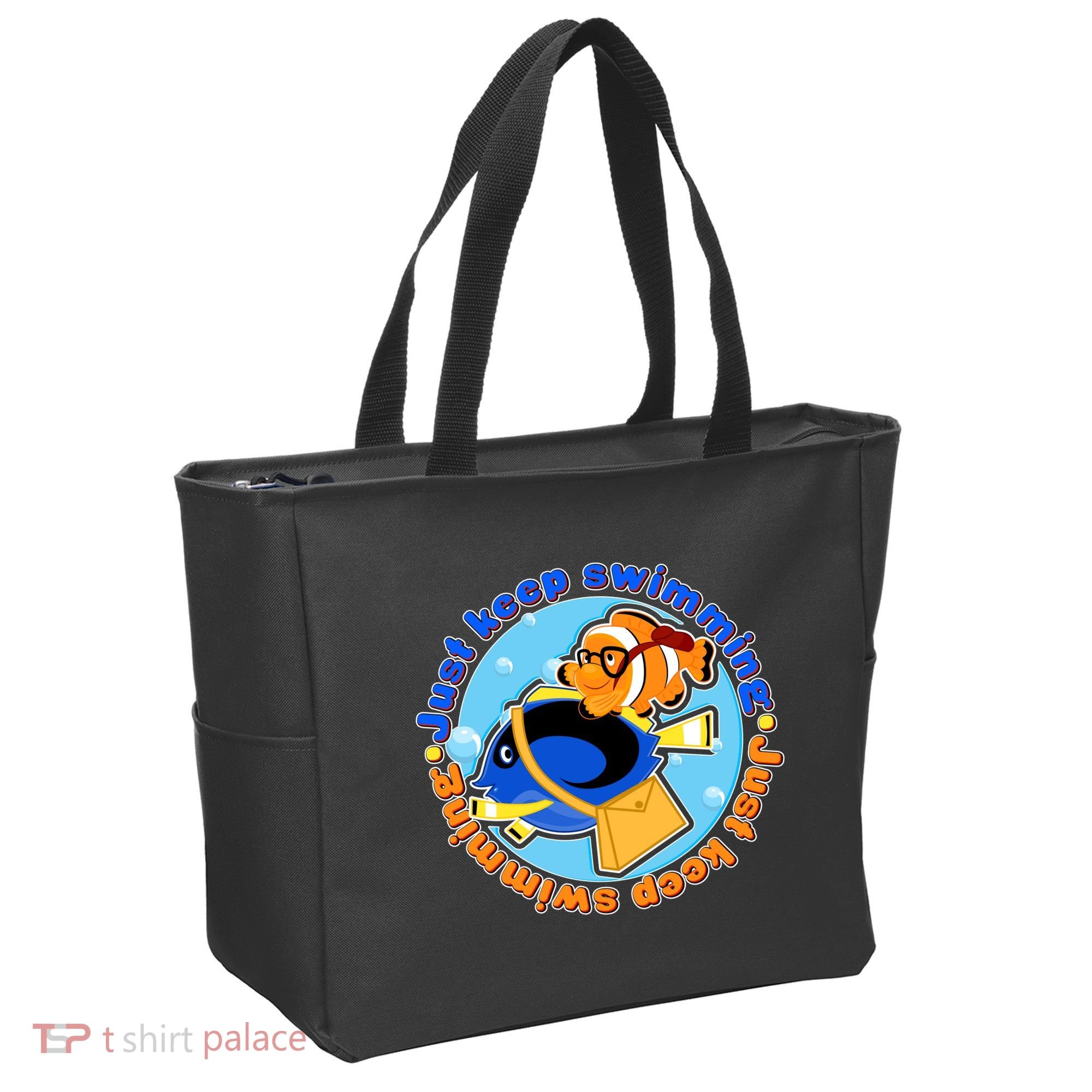 Just Keep Swimming Fish Bag