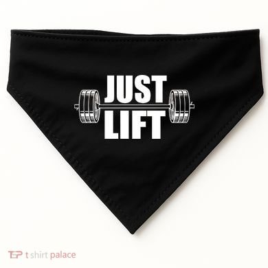 Just Lift Gym Workout USA-Made Doggie Bandana