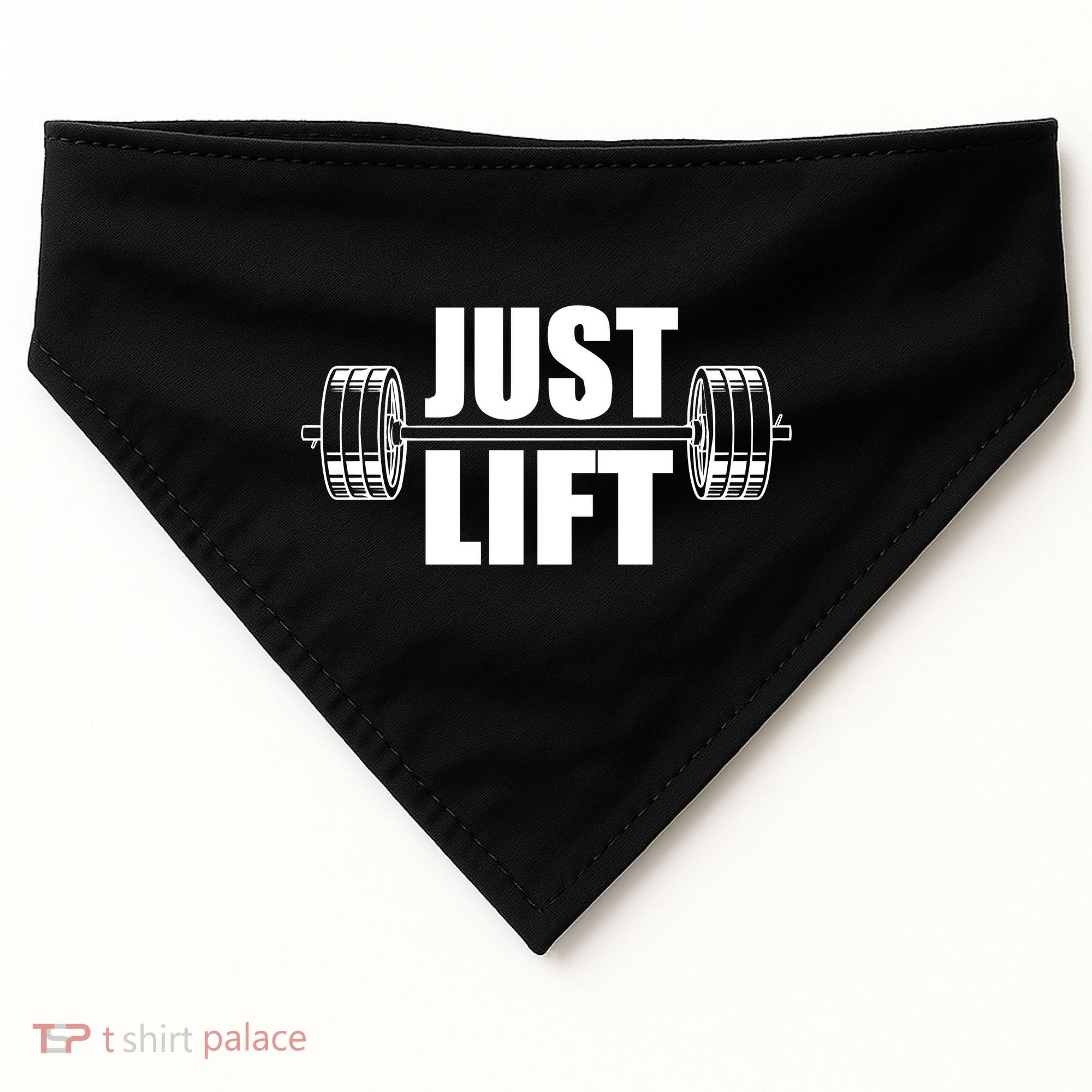 Just Lift Gym Workout USA-Made Doggie Bandana