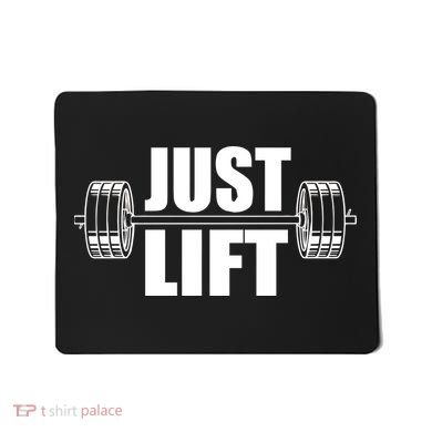 Just Lift Gym Workout Mousepad