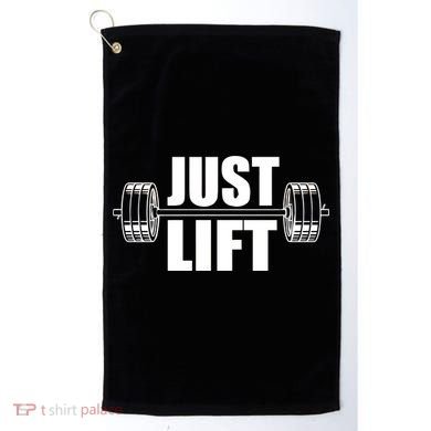 Just Lift Gym Workout Golf Towel