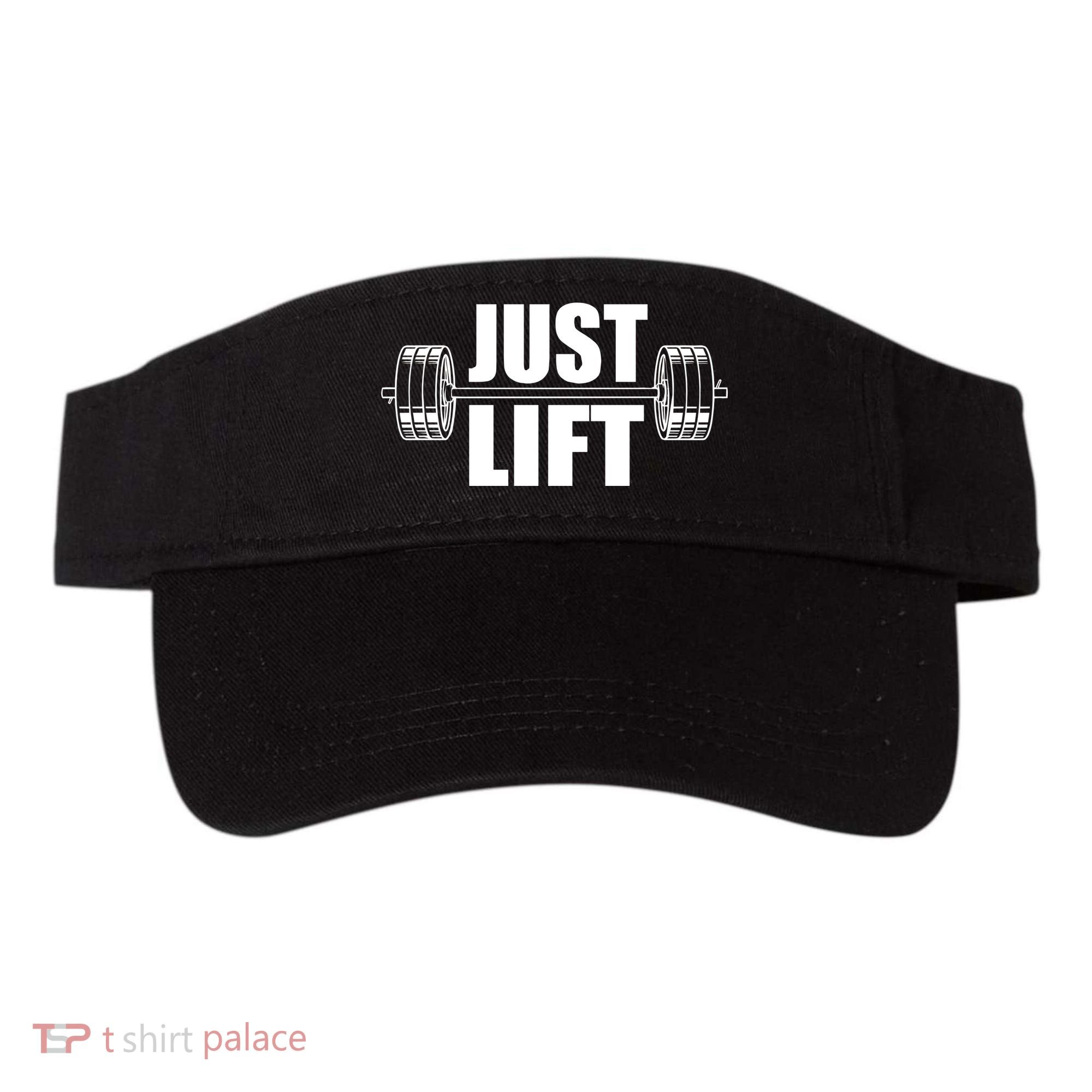 Just Lift Gym Workout Visor