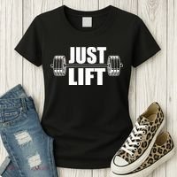 Just Lift Gym Workout Women's T-Shirt thumb 3