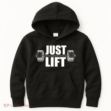 Just Lift Gym Workout Kids Hoodie