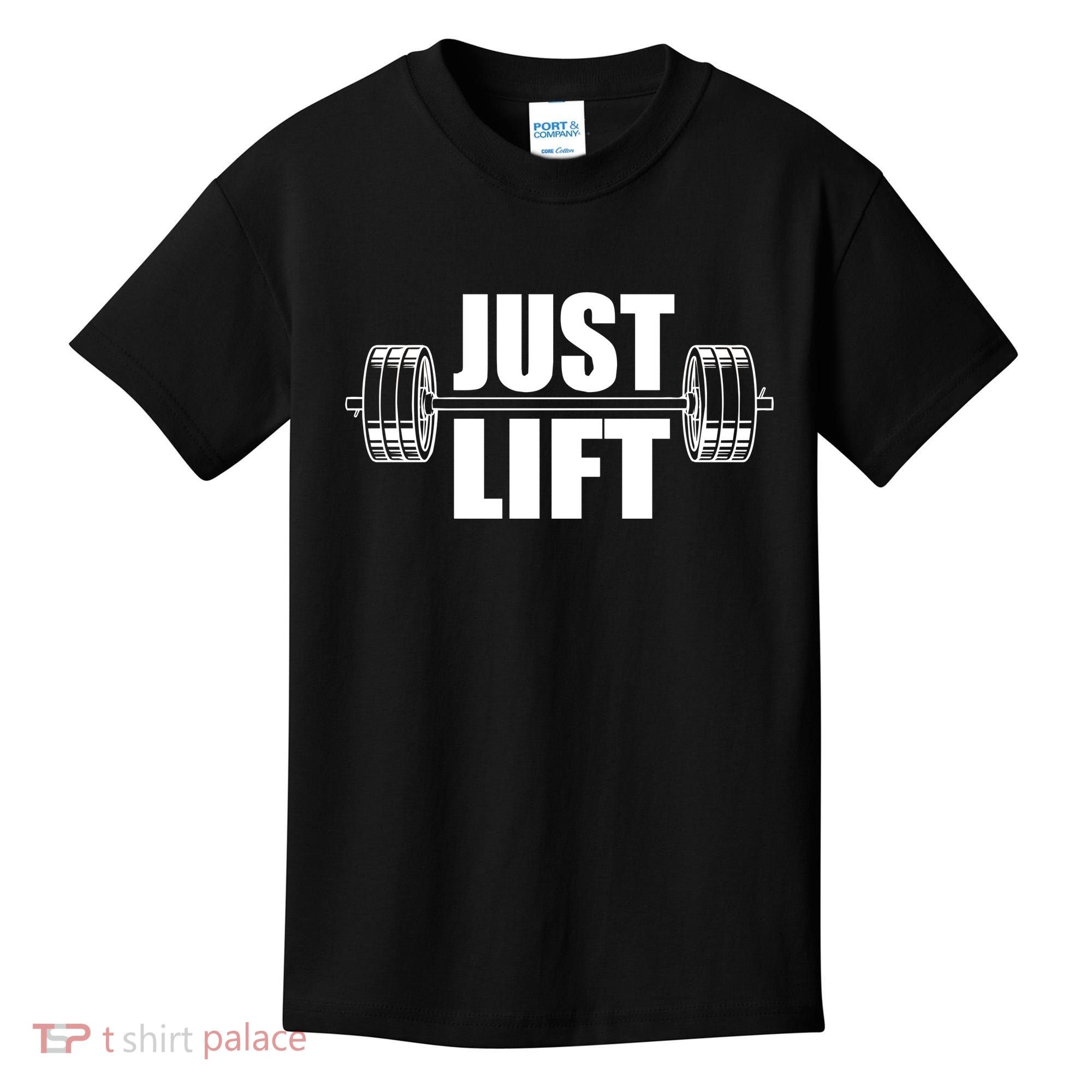 Just Lift Gym Workout Kids T-Shirt