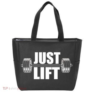 Just Lift Gym Workout Tote Bag