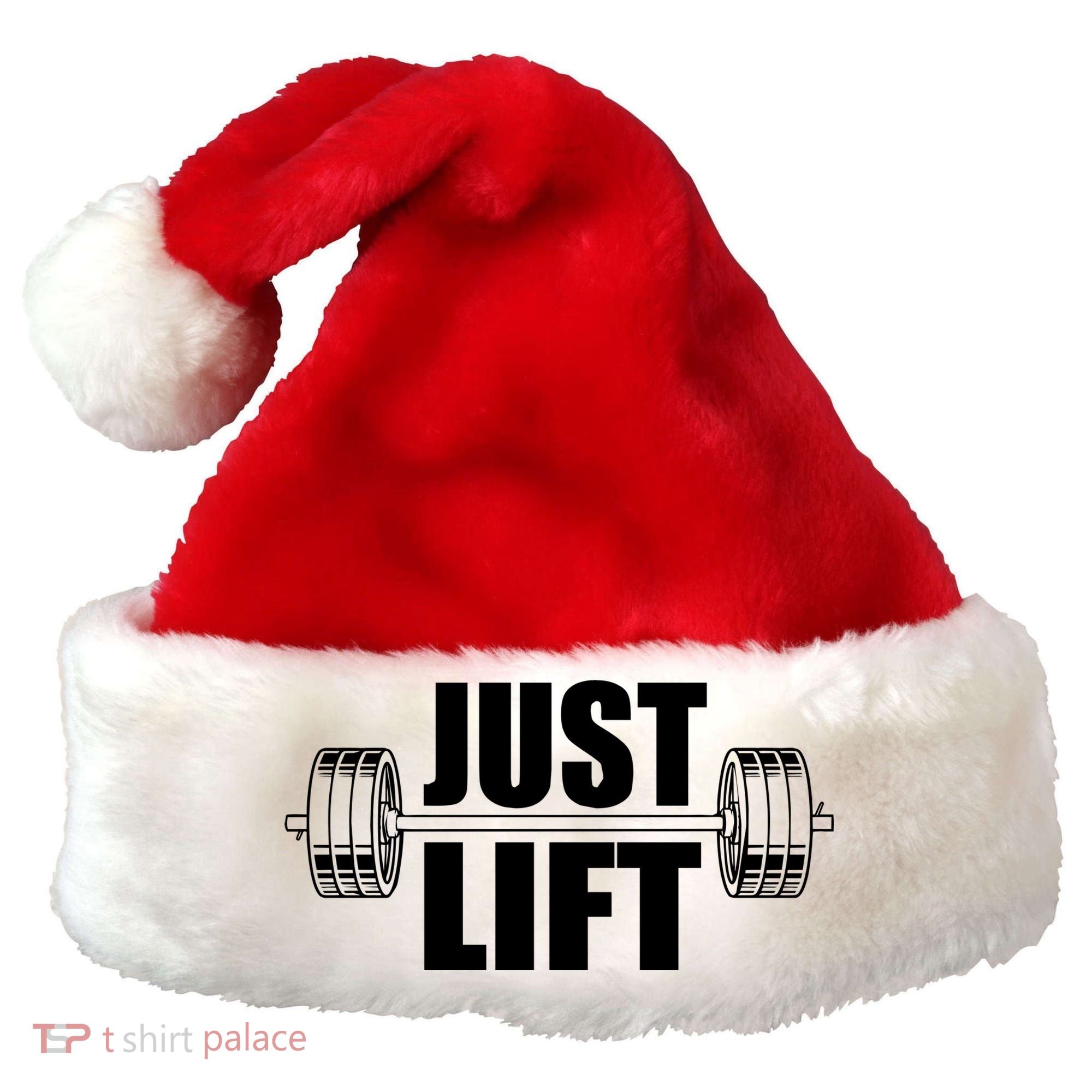 Just Lift Gym Workout Santa Hat