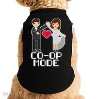 Just Married Co-op Mode Funny Marriage Doggie Tank thumb 0