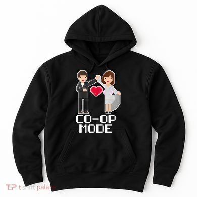 Just Married Co-op Mode Funny Marriage Hoodie