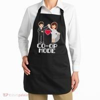 Just Married Co-op Mode Funny Marriage Apron thumb 2